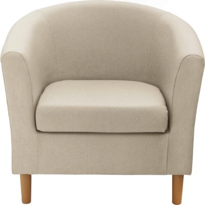 ColourMatch - Fabric Tub Chair - Cafe Mocha